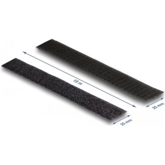 Delock Nagy teherbírású szalag Hx 15 m x Sz 25 mm, fekete