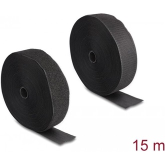 Delock Nagy teherbírású szalag Hx 15 m x Sz 50 mm, fekete