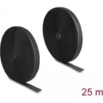 Delock Nagy teherbírású szalag Hx 25 m x Sz 25 mm, fekete