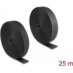 Delock Nagy teherbírású szalag Hx 25 m x Sz 50 mm, fekete