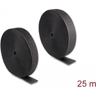 Delock Nagy teherbírású szalag Hx 25 m x Sz 50 mm, fekete
