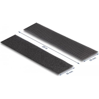 Delock Nagy teherbírású szalag Hx 25 m x Sz 50 mm, fekete