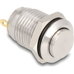 Delock Nyomógomb beszereléshez 12 mm 2 x forrasztási csatlakozó