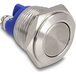 Delock Nyomógomb installáláshoz 16 mm 2 db. csavaros kapocs aktuátor lapos