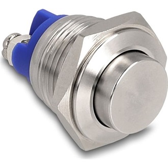 Delock Nyomógomb installáláshoz 16 mm 2 db. csavaros kapocs aktuátor nagyon magas