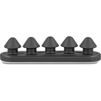 Delock Öntapadós kábeltartó 5 bújtatóval 2 db fekete