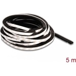 Delock Öntapadós kefe csíp 10 mm széles - hossza 5 m fekete