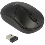 Delock Optikai háromgombos mini egér, 2,4 GHz-es, vezeték nélküli