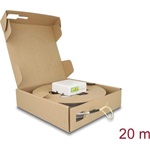 Delock G.657.A1 adatkábel 20m fehér SC/APC Simplex