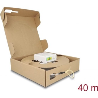 Delock G.657.A1 adatkábel 40m fehér SC/APC Simplex