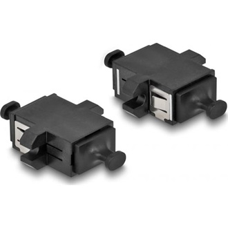 Delock Optikai szál párosító MPO anya - MPO anya fekete