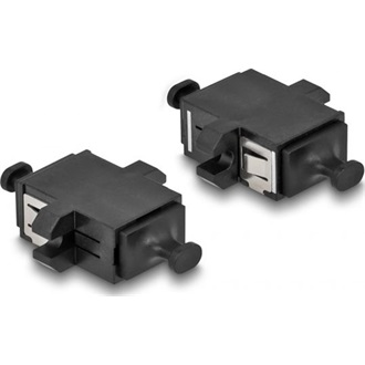 Delock Optikai szál párosító MPO anya - MPO anya fekete