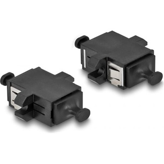 Delock Optikai szál párosító MPO anya - MPO anya fekete