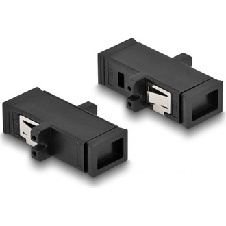 Delock Optikai szál párosító MTRJ anya - MTRJ anya fekete
