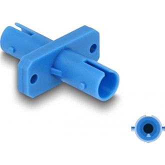 Delock Optikai szál párosító ST Simplex anya - ST Simplex anya kék