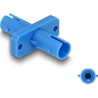 Delock Optikai szál párosító ST Simplex anya - ST Simplex anya kék