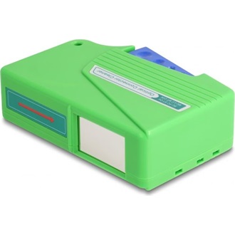 Delock Optikai szál tisztító kazetta konnektorokhoz 1,25 és 2,50 mm szorító gyűrű