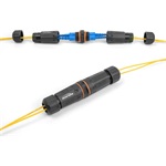 Delock Optikai szálas kábel csatlakoztató SC Duplex anya - SC Duplex anya APC M20 cérnával IP68 por és vízhatlan