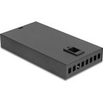 Delock Optikai üvegszálas asztali csatlakozódoboz 8 port 8 x SC Simplex számára