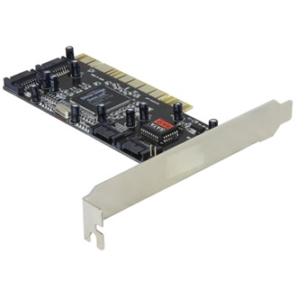 Delock PCI - 4 portos SATA RAID vezérlő