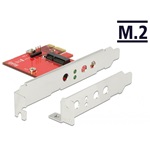 Delock PCI Express Kártya > 1 x belső M.2 Key E - alacsony profilú formatényező