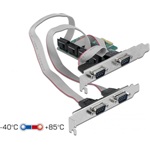 Delock soros 4-port PCIe x1 bővítőkártya