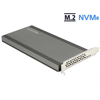Delock PCI Express x16 Card - 2 x belső NVMe M.2 M-kulcs