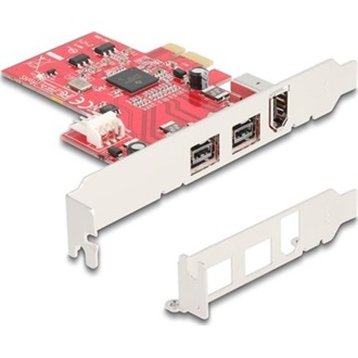 Delock 90738 2-port FireWire B PCIe x1 bővítőkártya