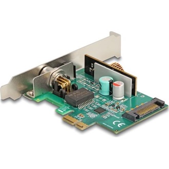 Delock 90760 2,5Gb/s PCIe x1 M12 hálózati adapter low profile (RTL8125B)