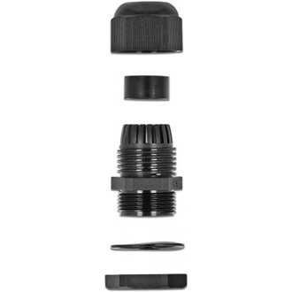 Delock PG16 tömszelence 10 db. fekete