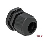Delock PG19 tömszelence 10 db. fekete