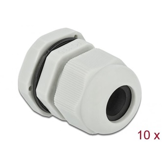 Delock PG7 tömszelence 13,5 db. szürke