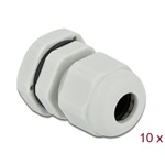 Delock PG9 tömszelence 10 db. szürke
