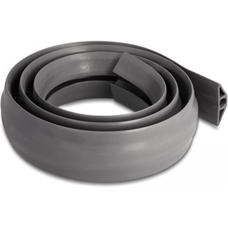Delock PVC flexibilis kábelcsatorna 50 x 13 mm - hosszúság 1,5 m szürke