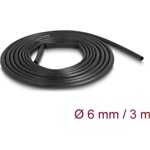 Delock PVC szigetelő borító cső 3 m x 6 mm fekete