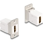 Delock HDMI 2.1 F/F keystone modul ezüst