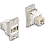 Delock Panel tartó Keystone modul optikai szál SC Simplex anya-anya kúpos