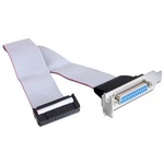 Delock Parallel pinheader -> Parallel IEEE-1284 hátlapi kivezetés Low Profile DB-25