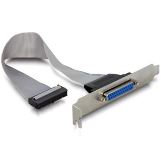 Delock Parallel pinheader -> Parallel IEEE-1284 F/F hátlapi kivezetés DB-25