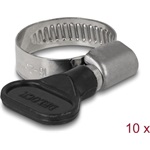 Delock Pillangó tömlő bilincs 16 - 25 mm 10 db. Fekete