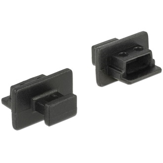Delock Porvédo USB 2.0 Mini-B típusú kimenethez fogantyúval 10 db fekete