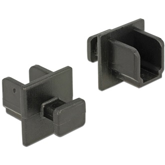 Delock USB 3.0 B védődugó fekete 10db