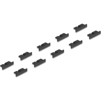 Delock Porvédő USB 3.0 Micro-B típusú kimenethez fogantyú nélkül 10 darab fekete