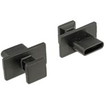 Delock USB C védődugó fekete 10db