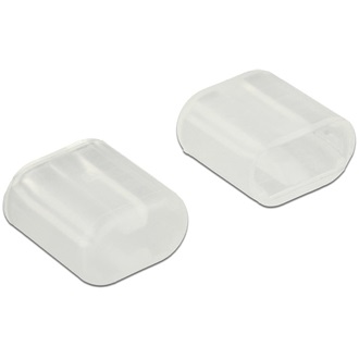 Delock Lightning védősapka fehér 10db