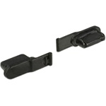 Delock Lightning védődugó fekete 10db