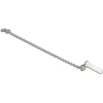 Delock Porvédő tető lánccal száloptika LC apa csatlakozóhoz fehér