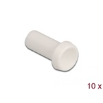 Delock Porvédő tető száloptika csatlakozóhoz, 2,50 mm-es kupakkal 10 db. Fehér