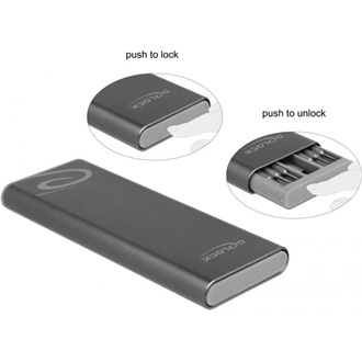 Delock Precíziós csavarhúzófej készlet, 49 db.