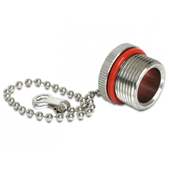 Delock N Female védősapka nikkel